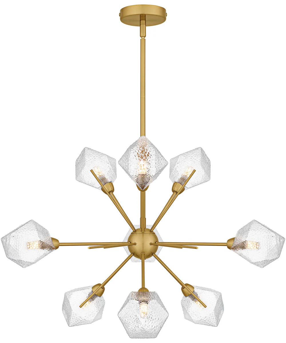Salvador 9-light Chandelier Brushed Gold