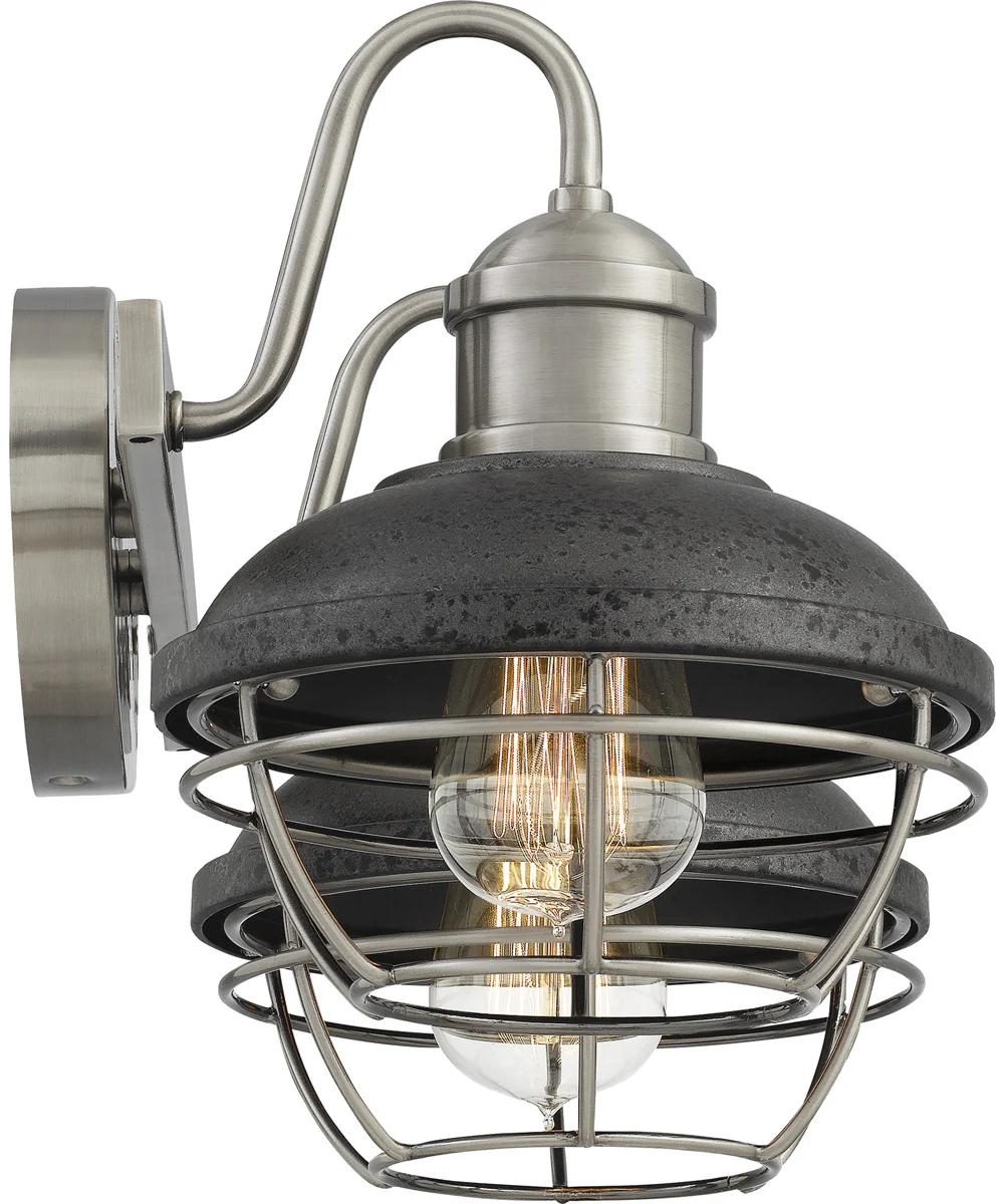 Sandpiper Medium 2-light Bath Light Antique Polished Nickel - Image 5