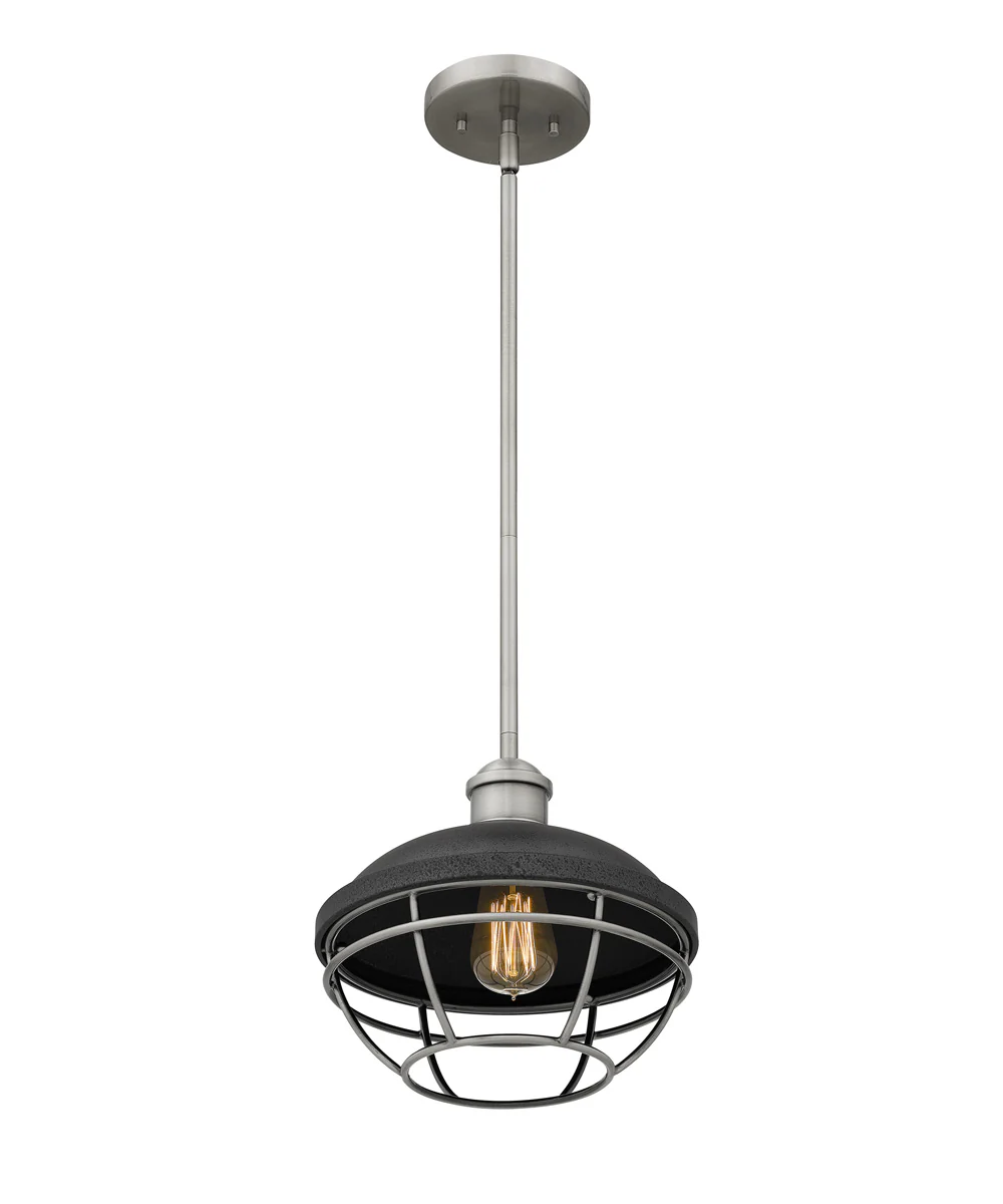 Sandpiper Small 1-light Mini Pendant Antique Polished Nickel - Image 5