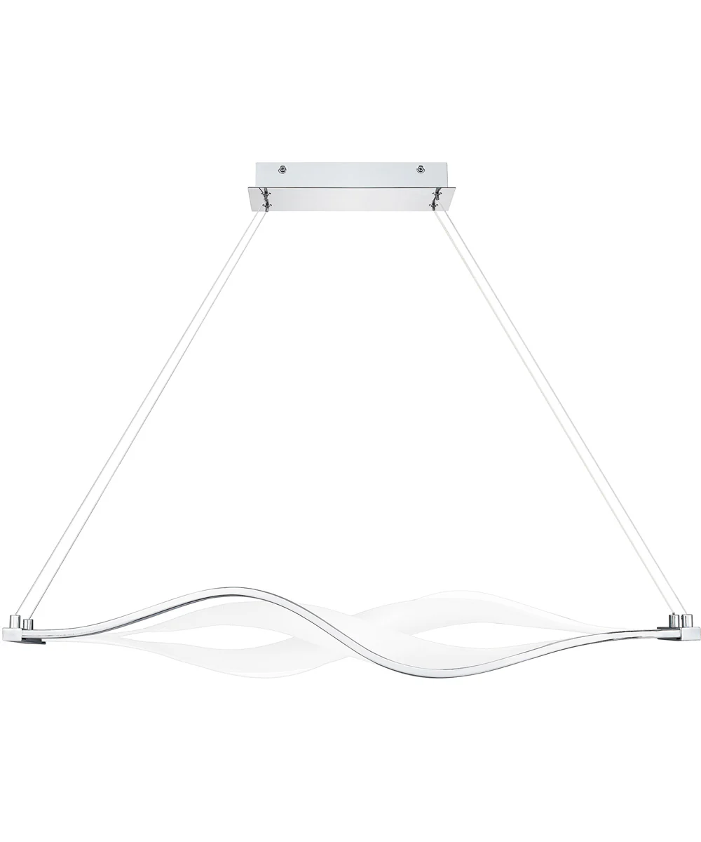 Saratoga  Island Light Polished Chrome - Image 2
