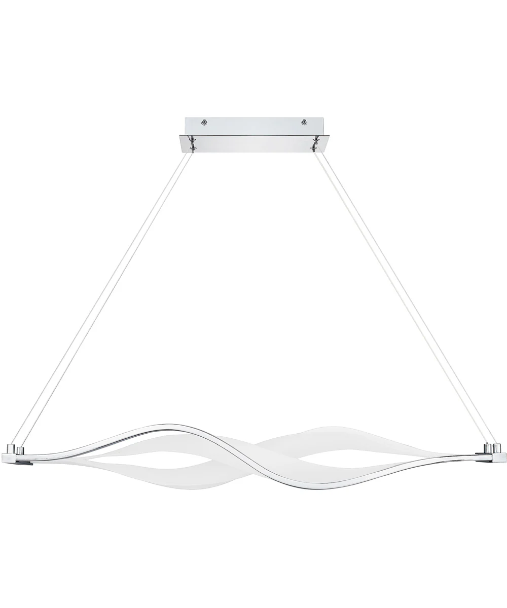 Saratoga  Island Light Polished Chrome - Image 3