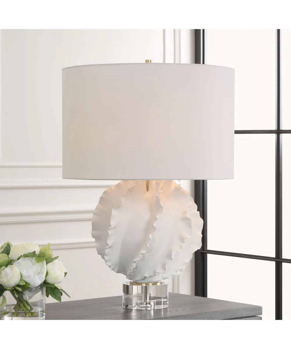 Saylor White Table Lamp - Image 2