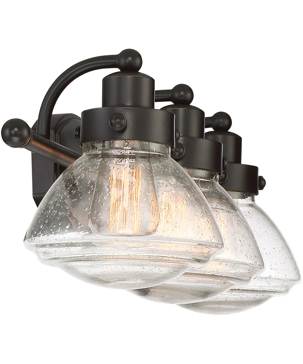 Scholar Large 3-light Bath Light Palladian Bronze - Image 5