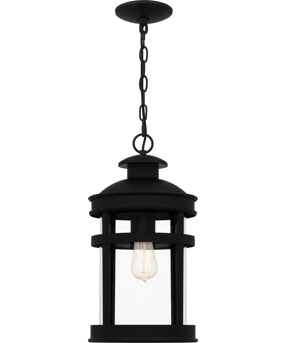 Scout Large 1-light Outdoor Pendant Light Matte Black