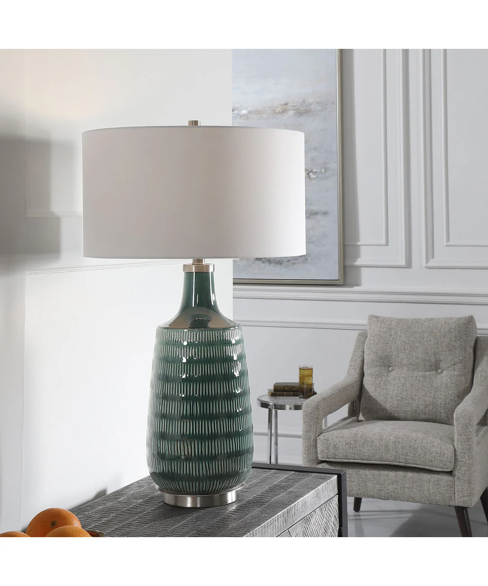 Scouts Deep Green Table Lamp