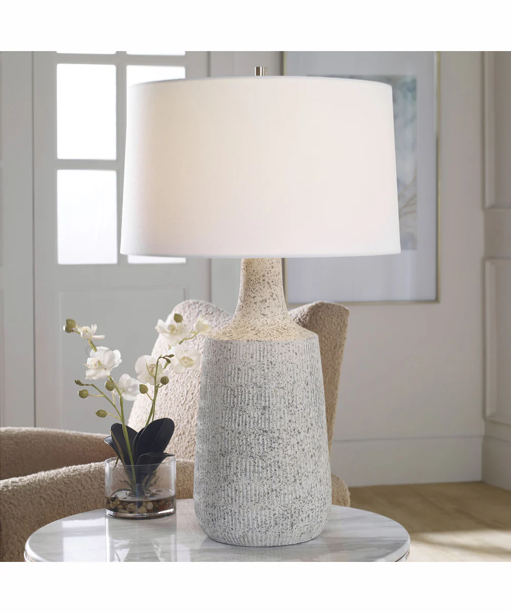 Scouts White Table Lamp - Image 2