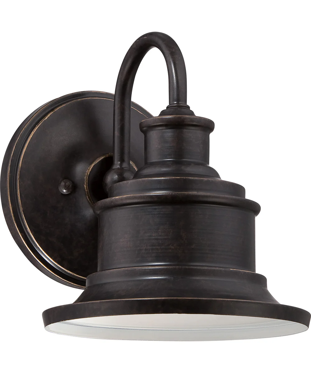 Seaford Small 1-light Outdoor Wall Light Imperial Bronze - Image 3