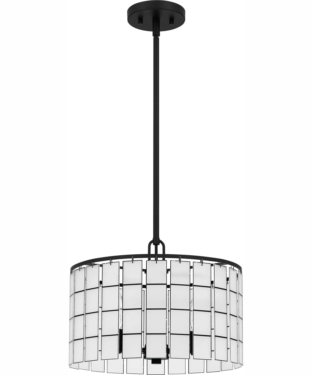 Seigler 3-light Pendant Matte Black - Image 3