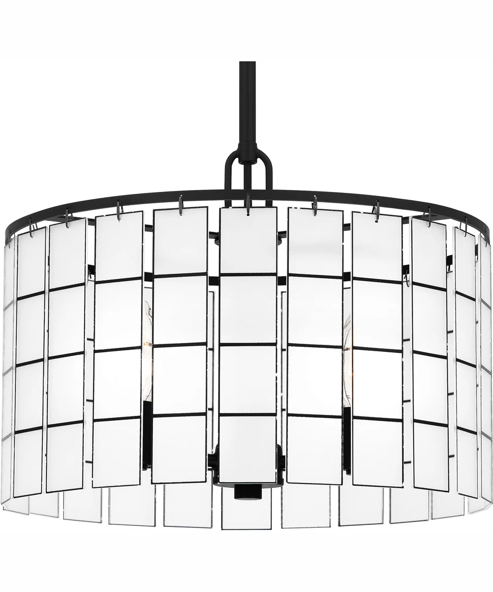 Seigler 3-light Pendant Matte Black - Image 6
