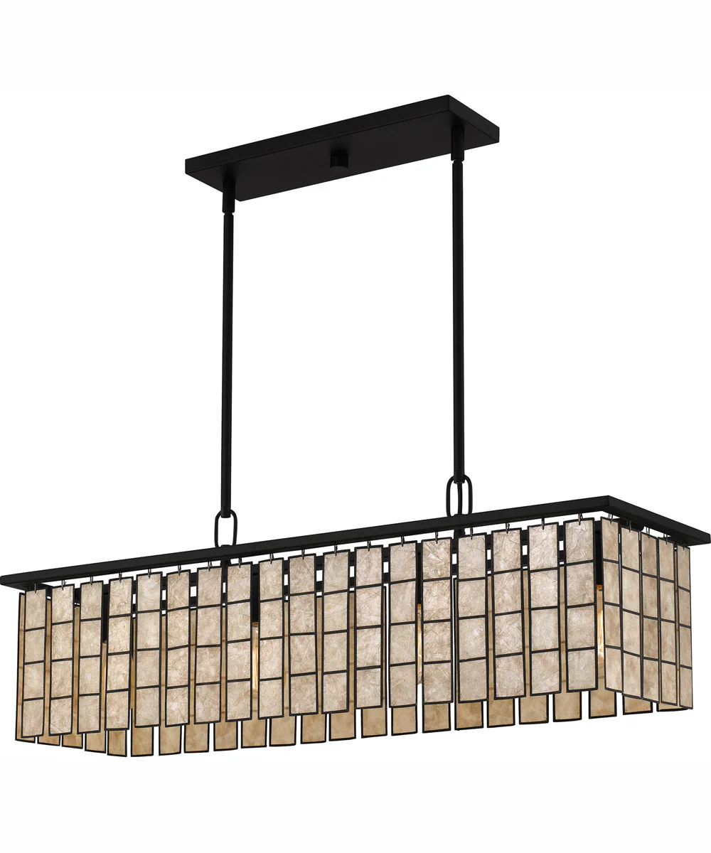 Seigler Small 4-light Island Light Matte Black - Image 2