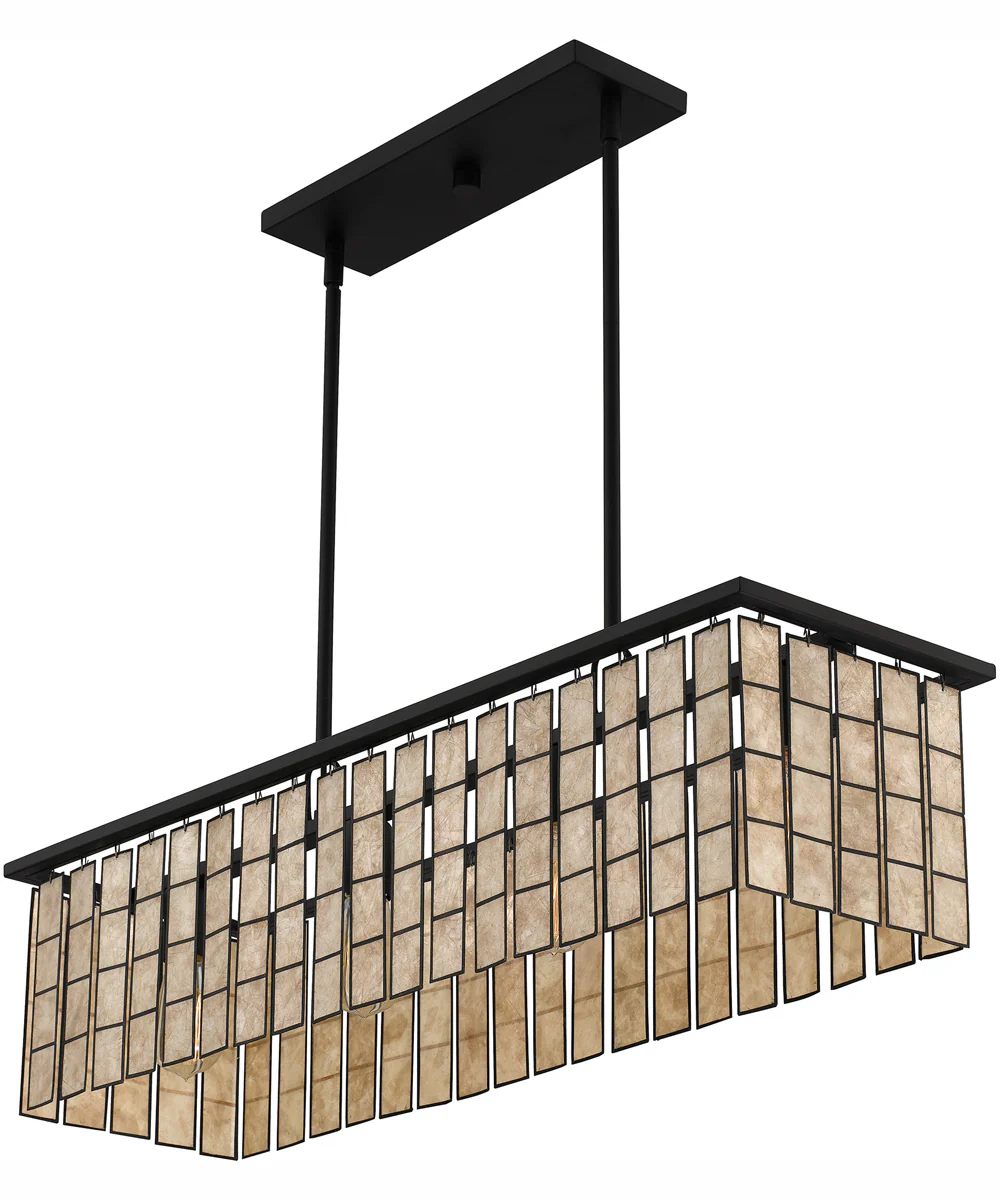 Seigler Small 4-light Island Light Matte Black - Image 5