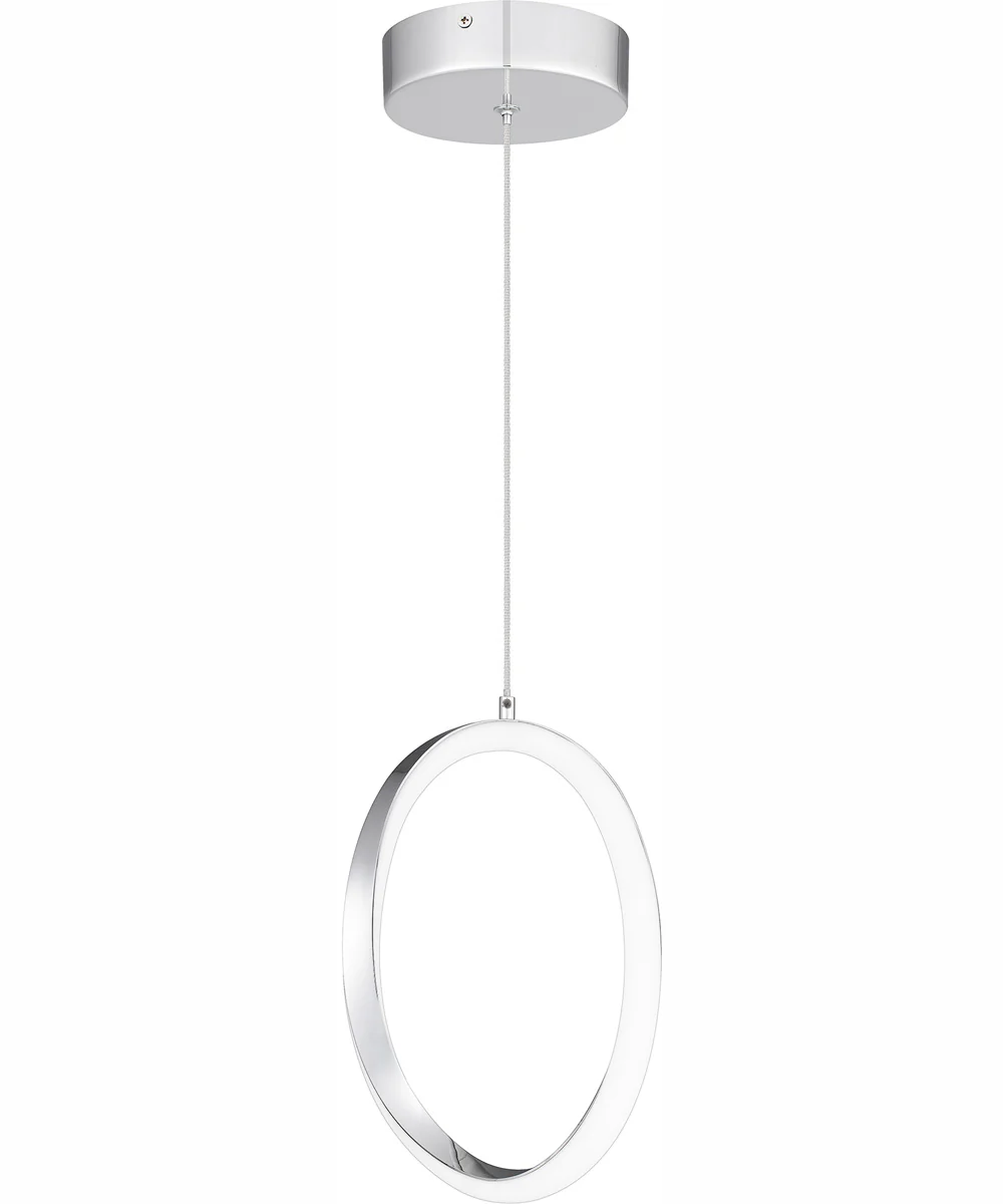 Senna Small Mini Pendant Polished Chrome - Image 2