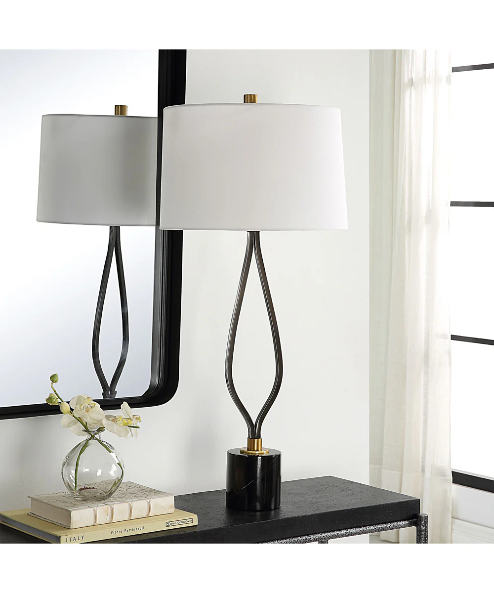 Separate Paths Iron Table Lamp - Image 3
