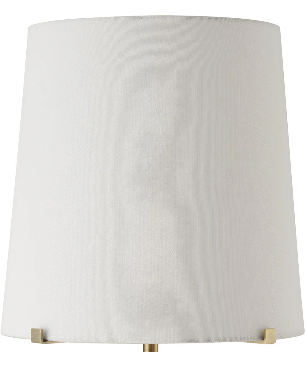 Sepia Brown Marble Buffet Lamp - Image 5