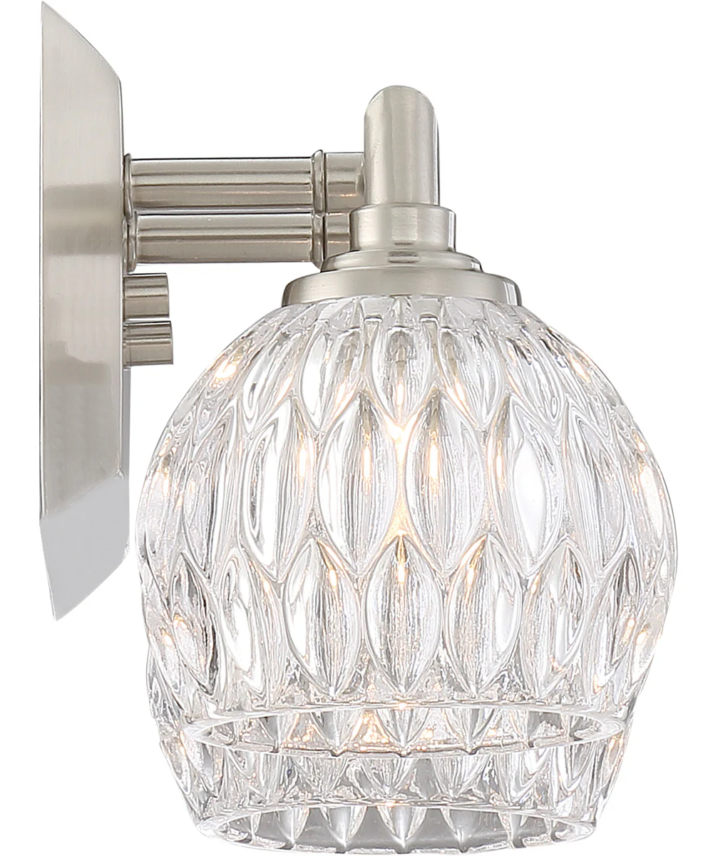 Serena Medium 2-light Bath Light Brushed Nickel - Image 4