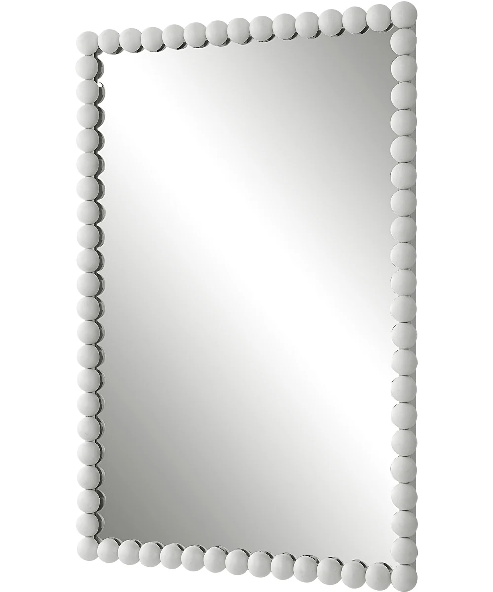 Serna White Vanity Mirror - Image 3