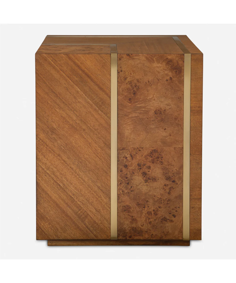 Seven Wonders Wooden Side Table