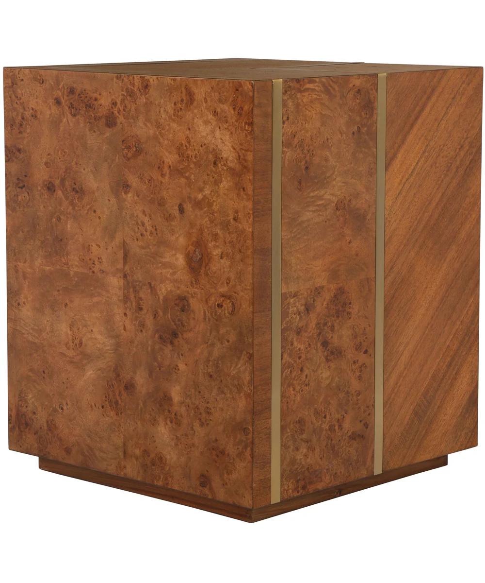 Seven Wonders Wooden Side Table - Image 11