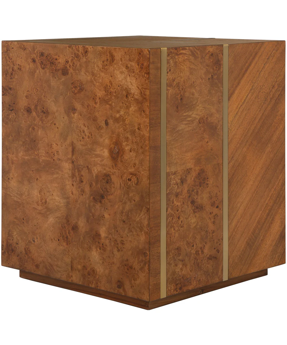 Seven Wonders Wooden Side Table - Image 12