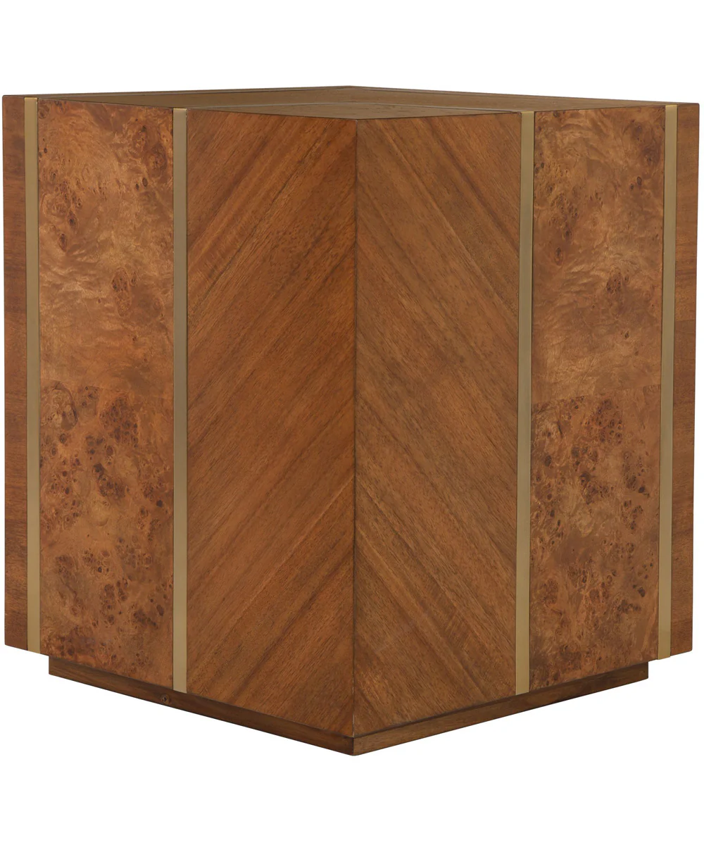 Seven Wonders Wooden Side Table - Image 13