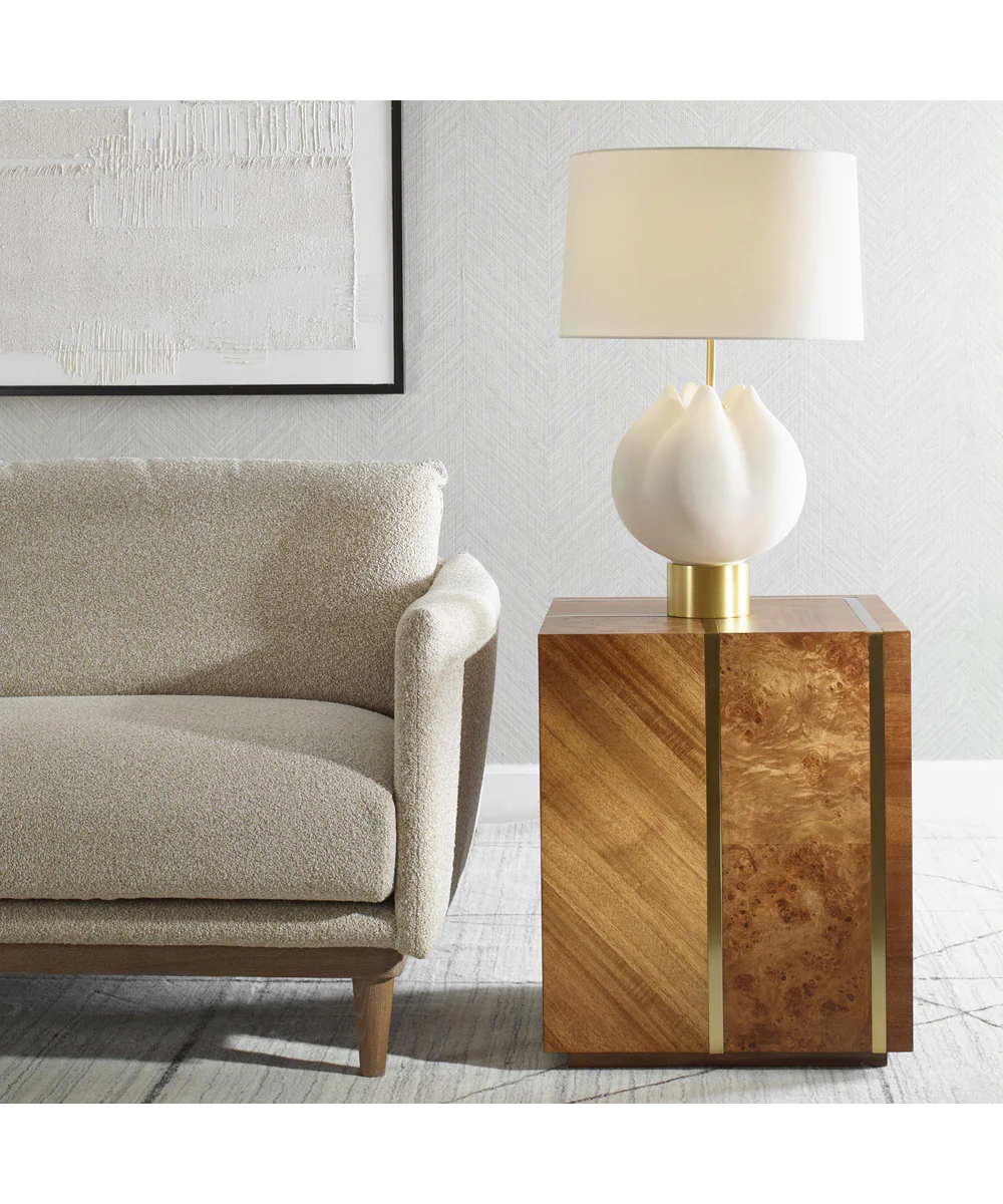Seven Wonders Wooden Side Table - Image 2
