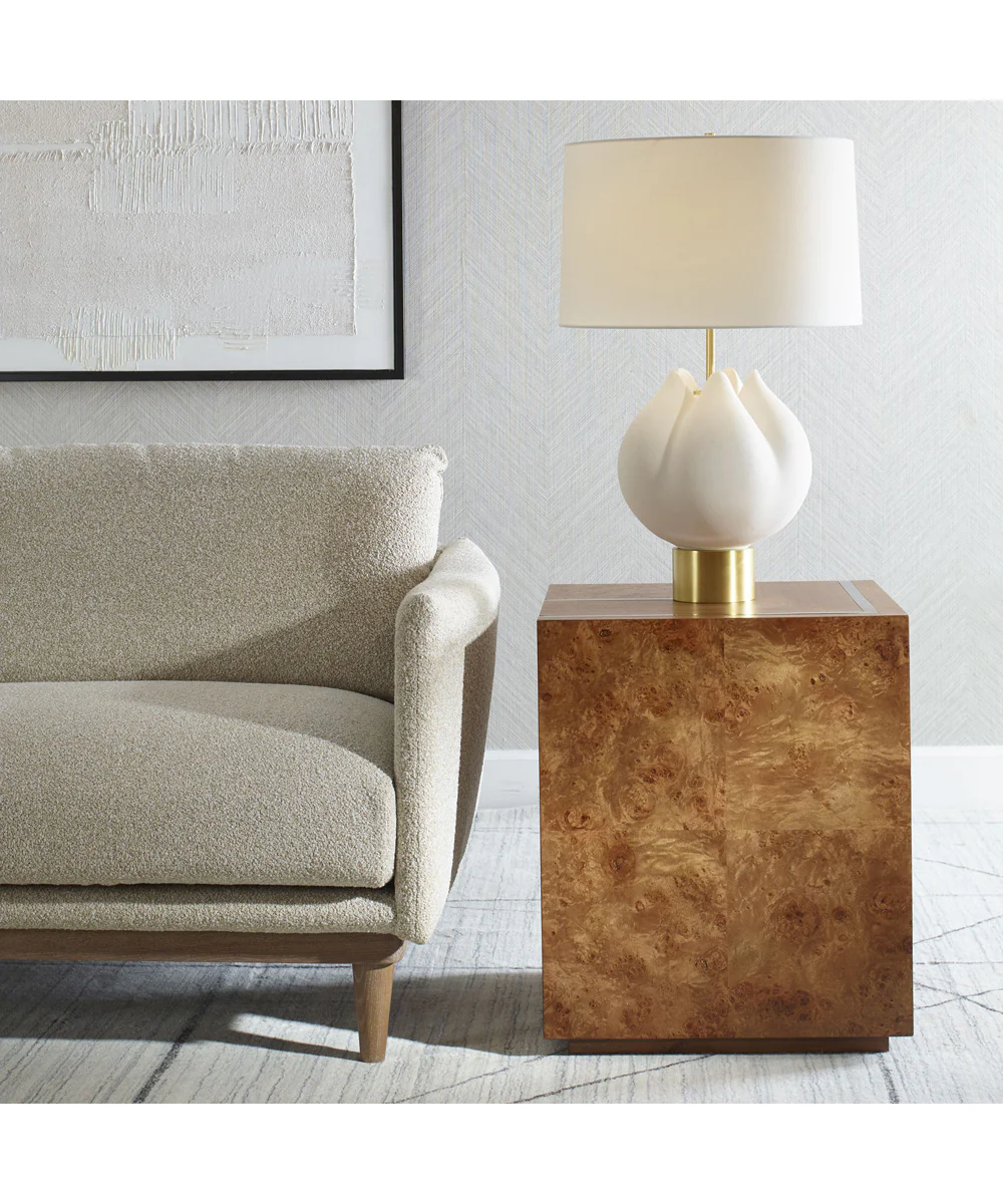 Seven Wonders Wooden Side Table - Image 3