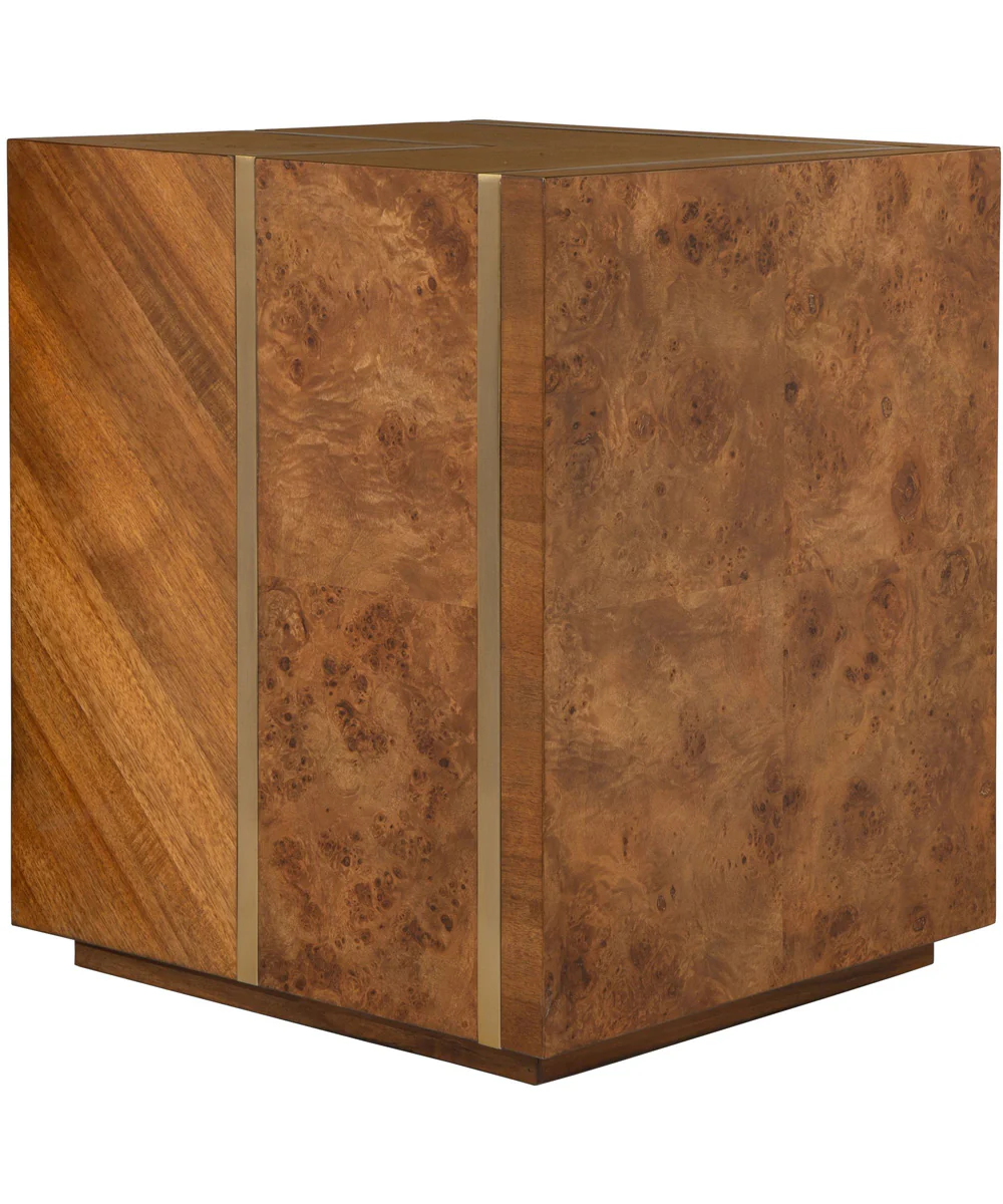 Seven Wonders Wooden Side Table - Image 4