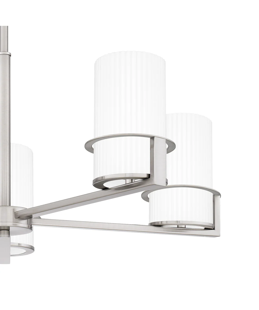 Seymour 5-light Chandelier Brushed Nickel - Image 5
