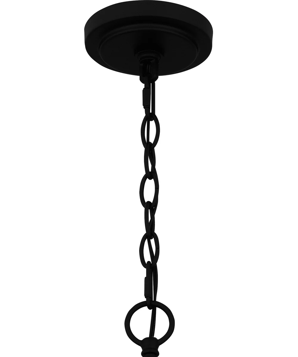 Seymour 9-light Chandelier Matte Black - Image 6