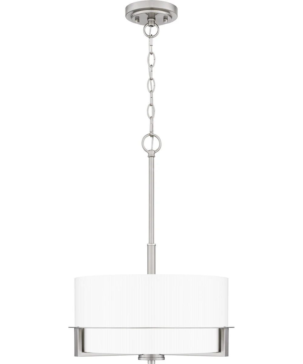 Seymour Large 3-light Pendant Brushed Nickel - Image 3