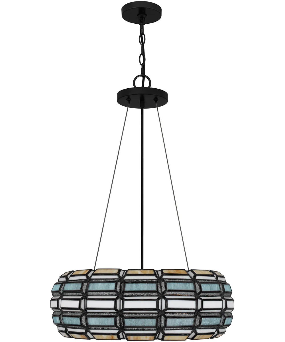 Shanghai 3-light Pendant Matte Black - Image 3