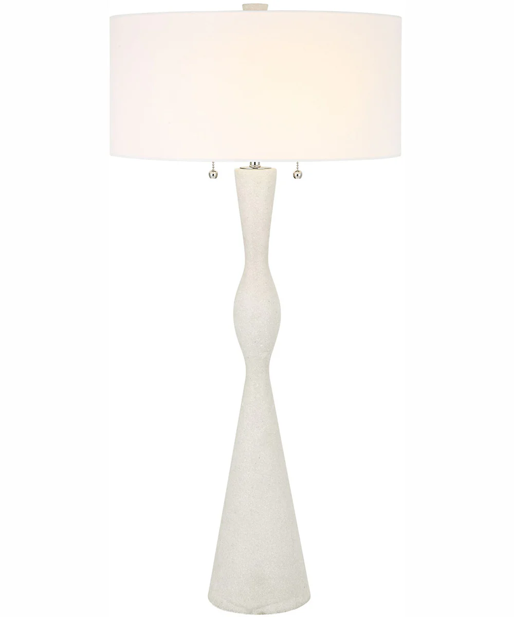 Sharma Ivory Stone Table Lamp