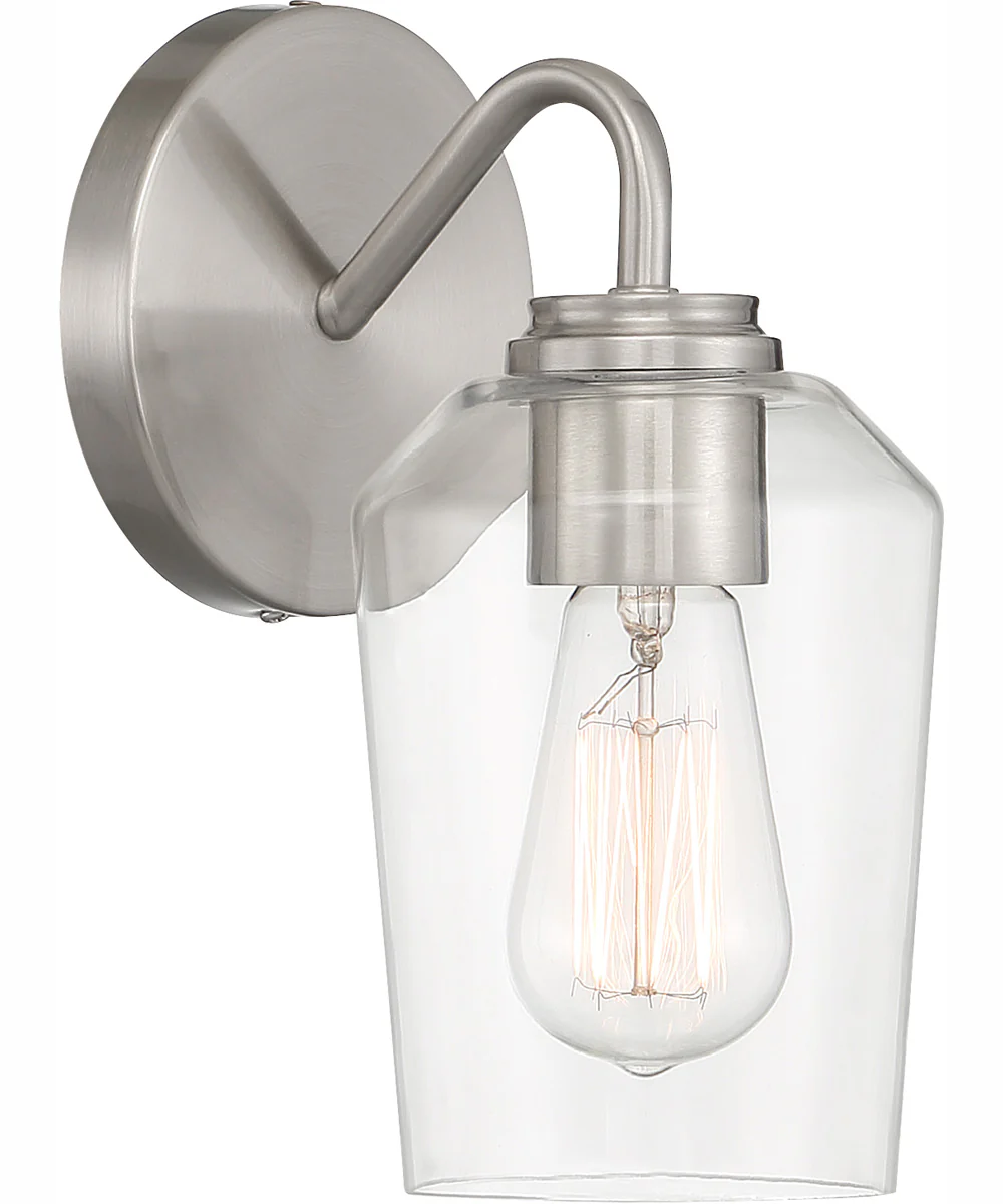 Shayna 1-Light Wall Sconce Brushed Polished Nickel - Image 2