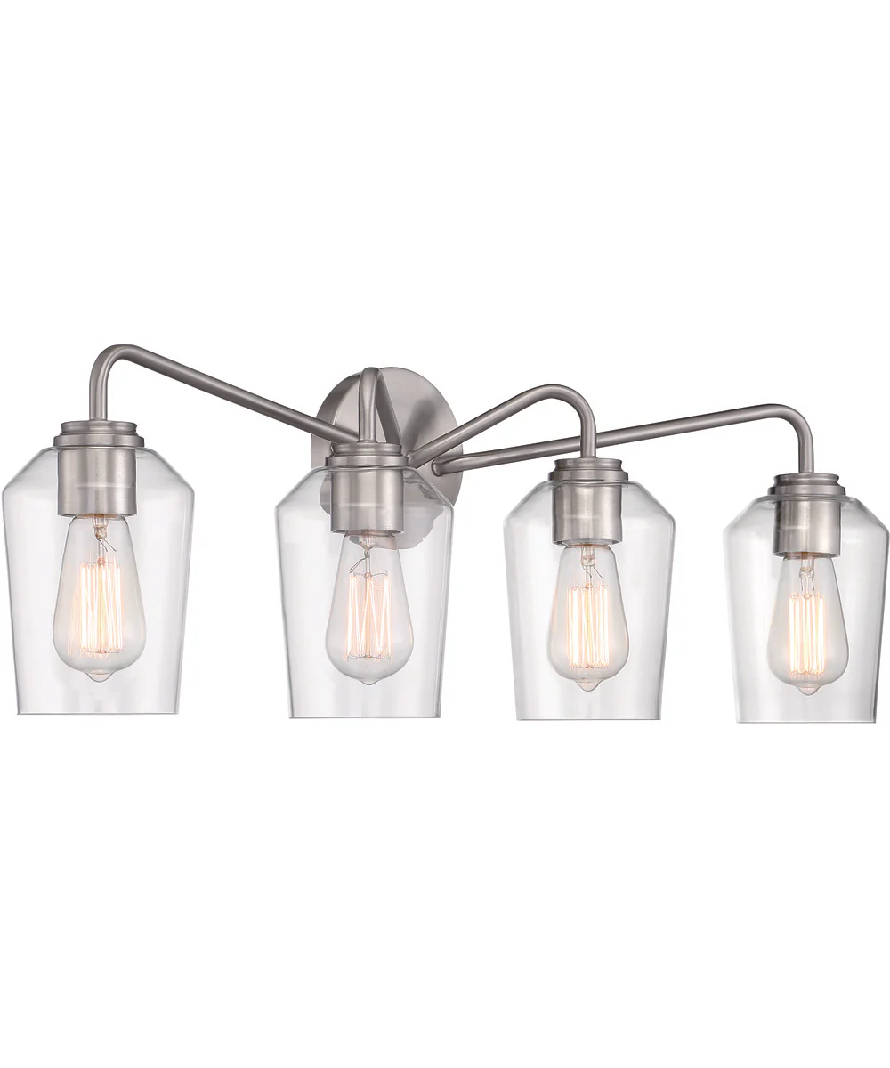 Shayna 4-Light Vanity Brushed Polished Nickel - Image 2