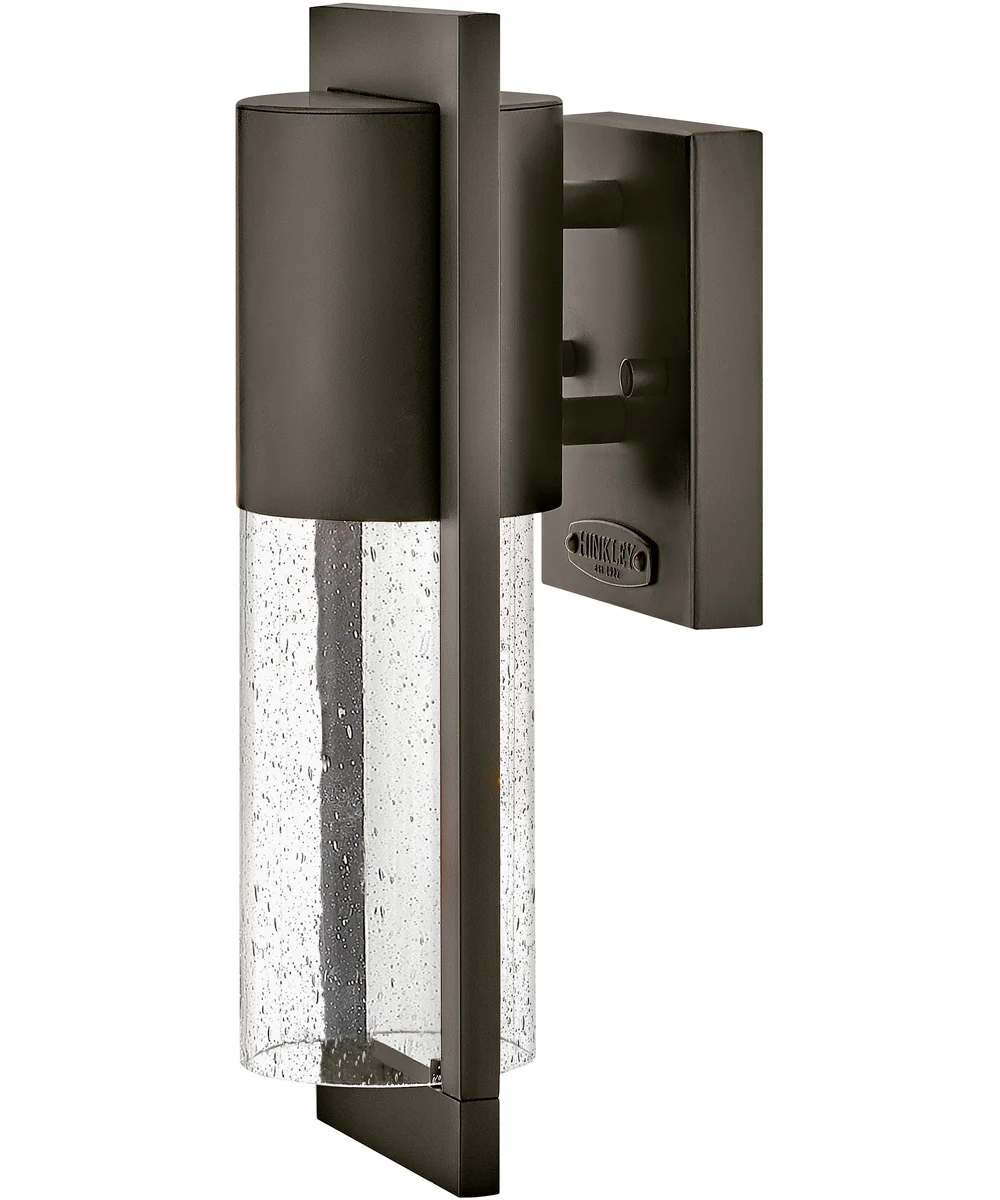 Shelter 1-Light LED Extra Small Wall Mount Lantern in Buckeye Bronze