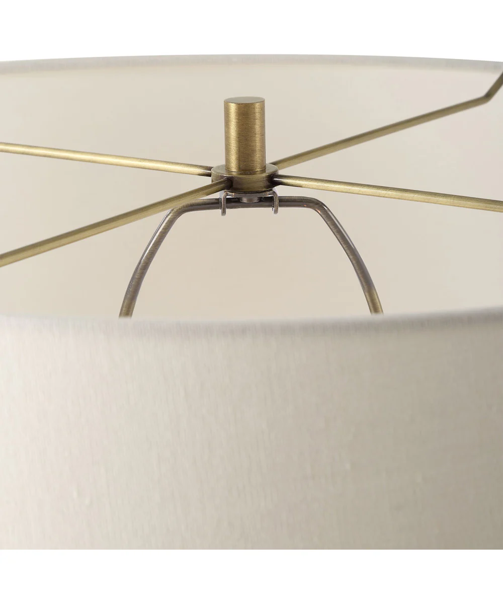 Shino Antique Brass Floor Lamp - Image 6