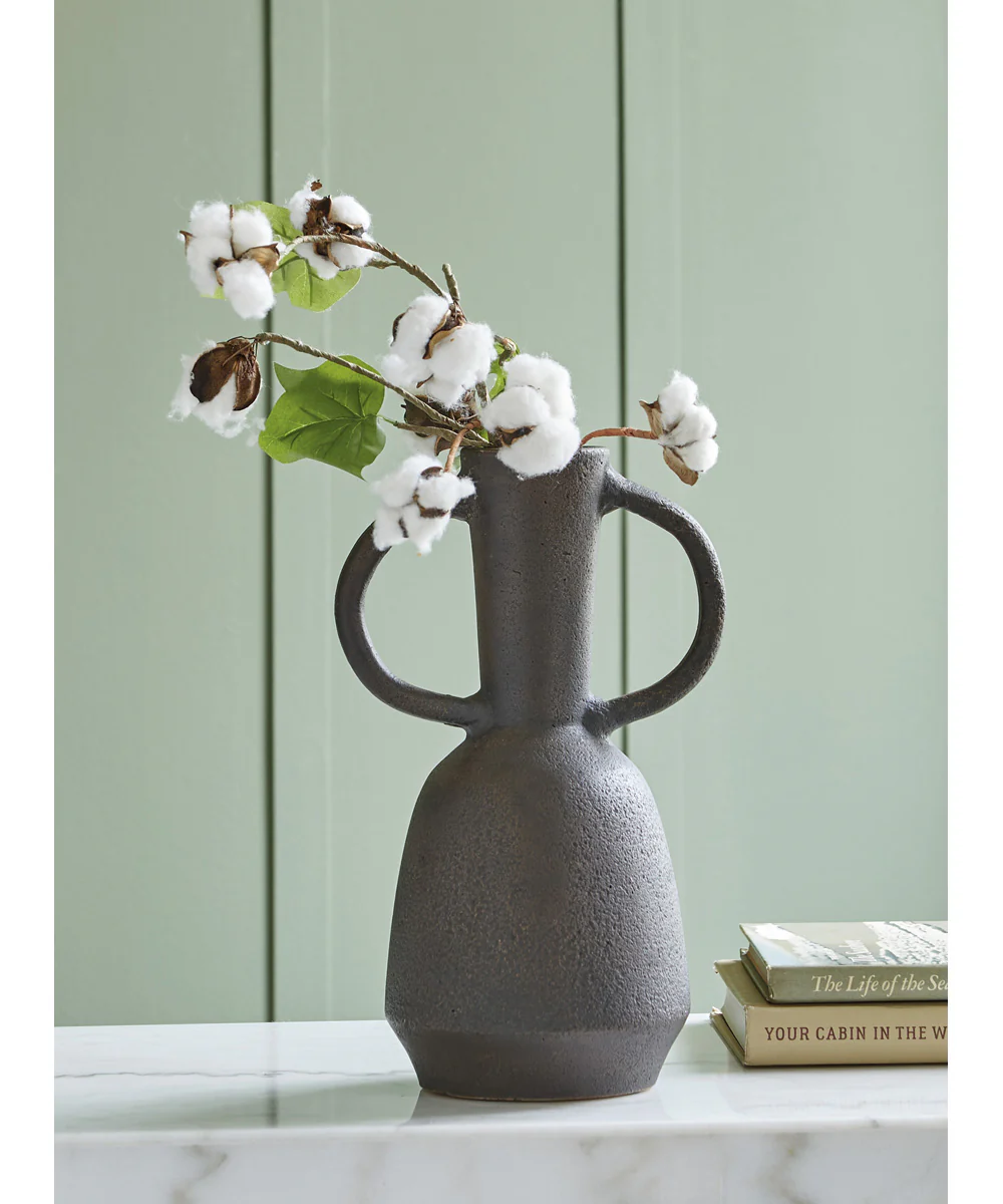 Aadeen Vase Distressed Brown - Image 2