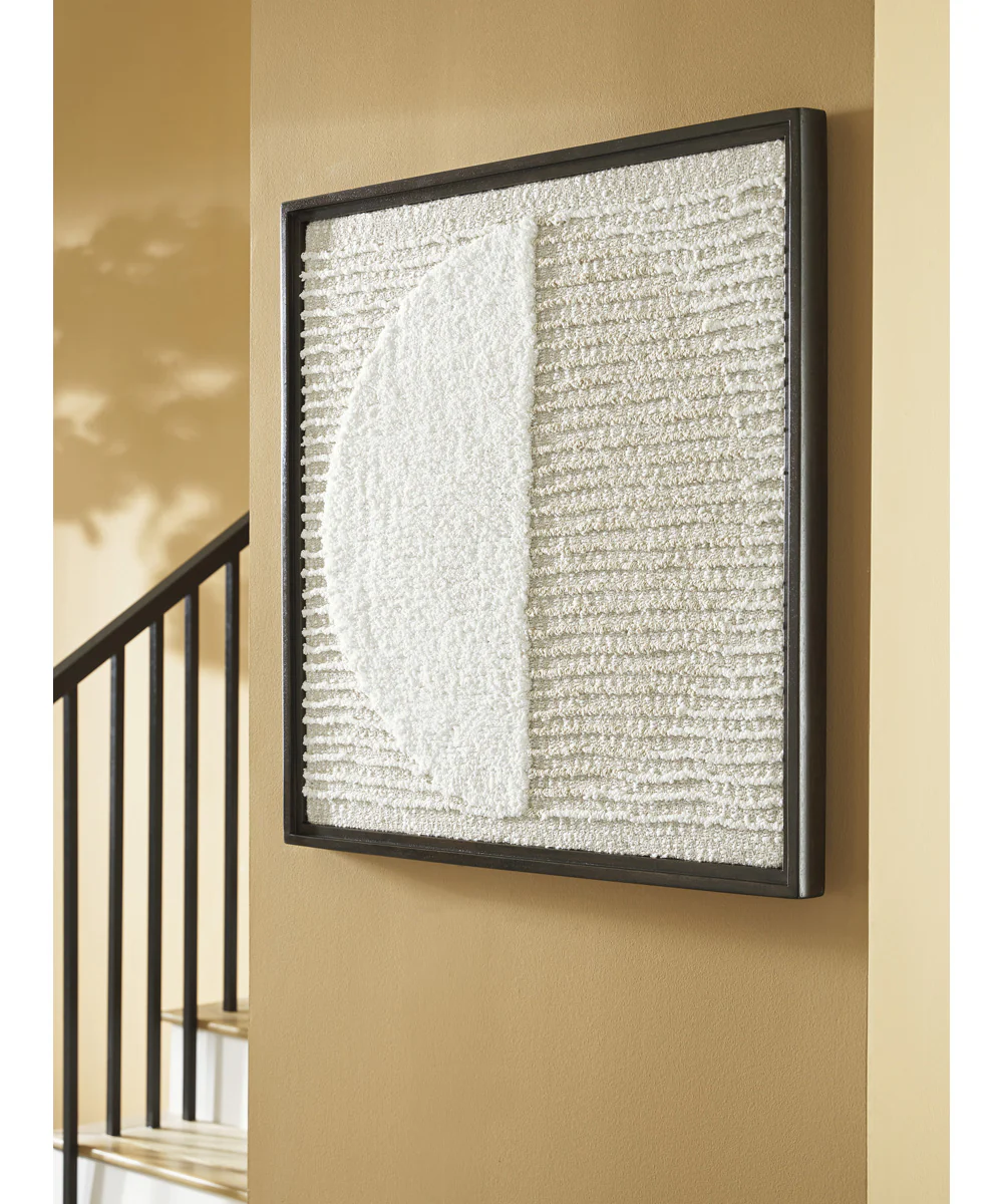 Bachard Wall Decor Tan/White - Image 2