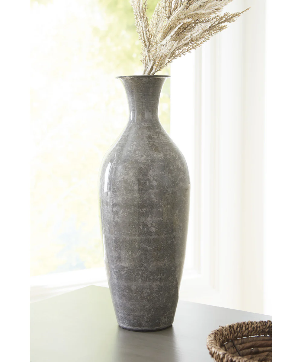 Brockwich Vase Antique Gray - Image 2