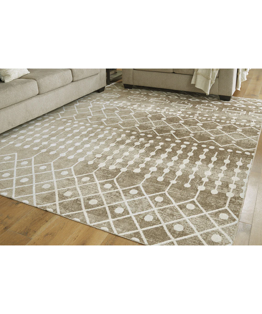 Bunchly Washable Large Rug Tan/Brown/Cream - Image 2