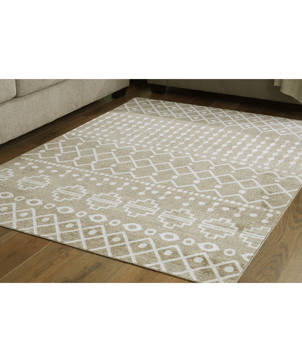 Bunchly Washable Medium Rug Tan/Brown/Cream - Image 2