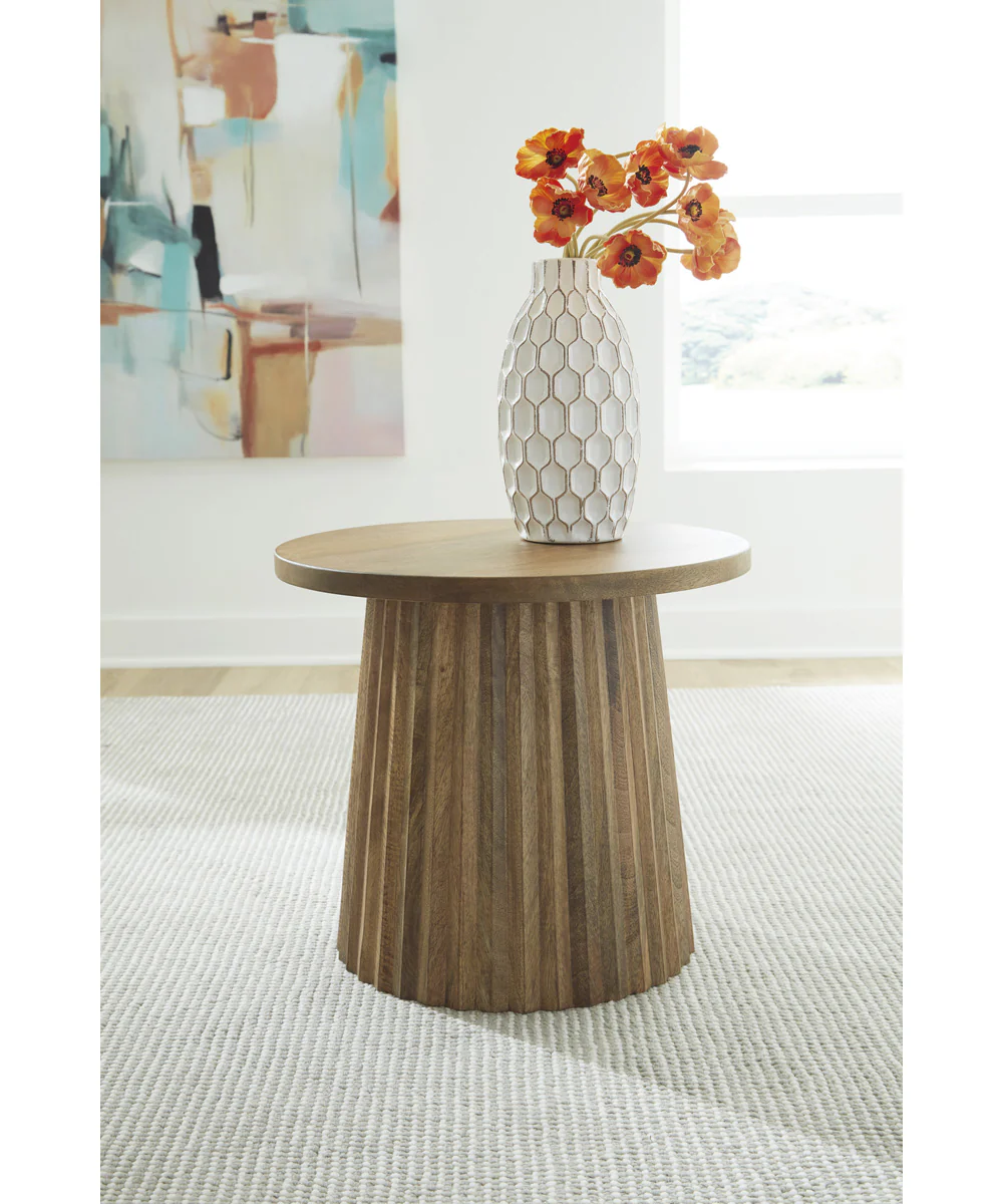 Ceilby Accent Table Natural - Image 2
