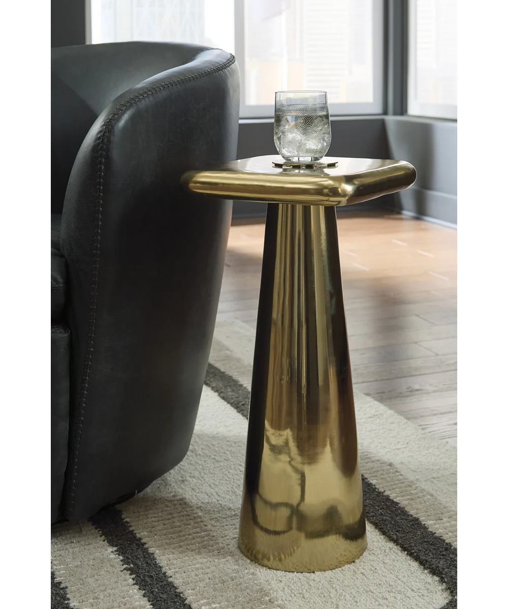 Dallenburg Accent Table Gold - Image 2