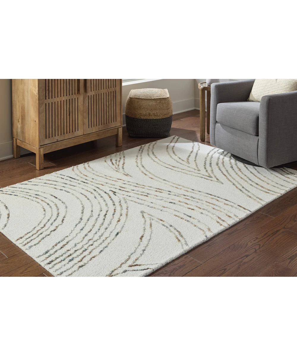 Deenbury Medium Rug Ivory/Green/Brown - Image 2