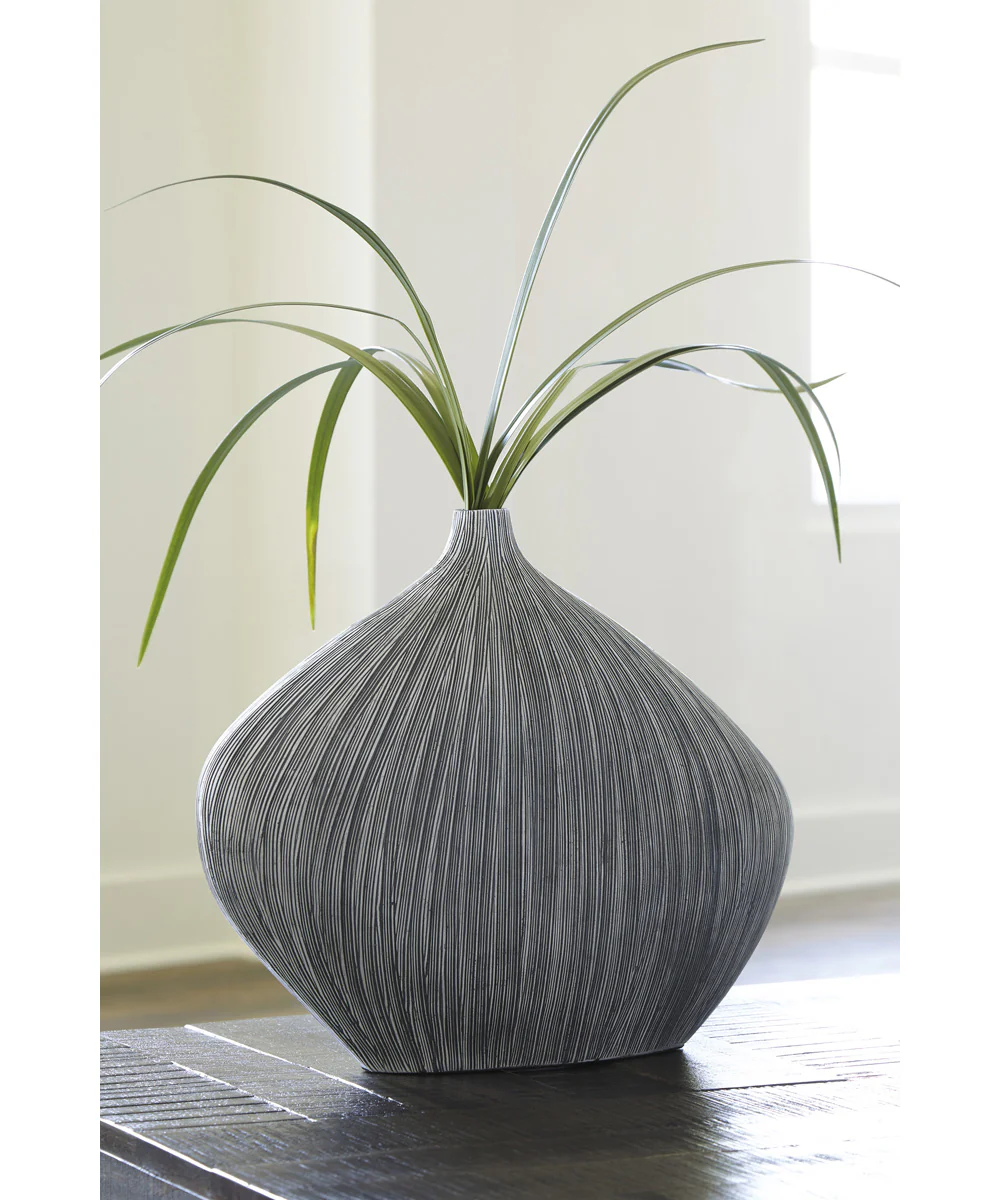 Donya Vase Antique Black - Image 2