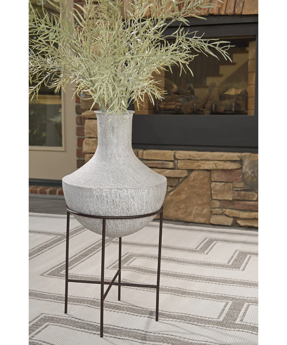 Estonbank Vase Distressed Cream - Image 2