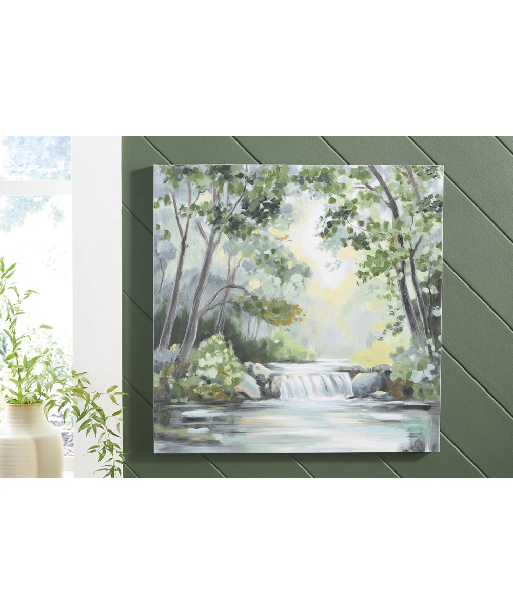 Evermaddick Wall Art Green/Gray/White - Image 2