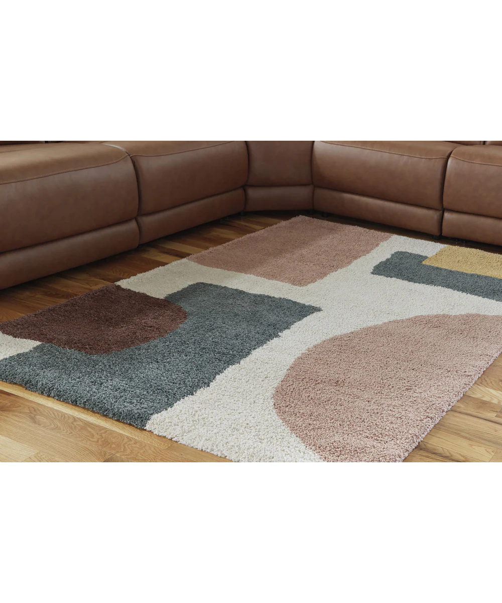 Flynnwick Medium Rug Cream/Pink/Gray - Image 2