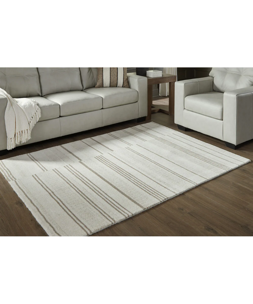 Gadence Medium Rug Ivory/Tan - Image 2