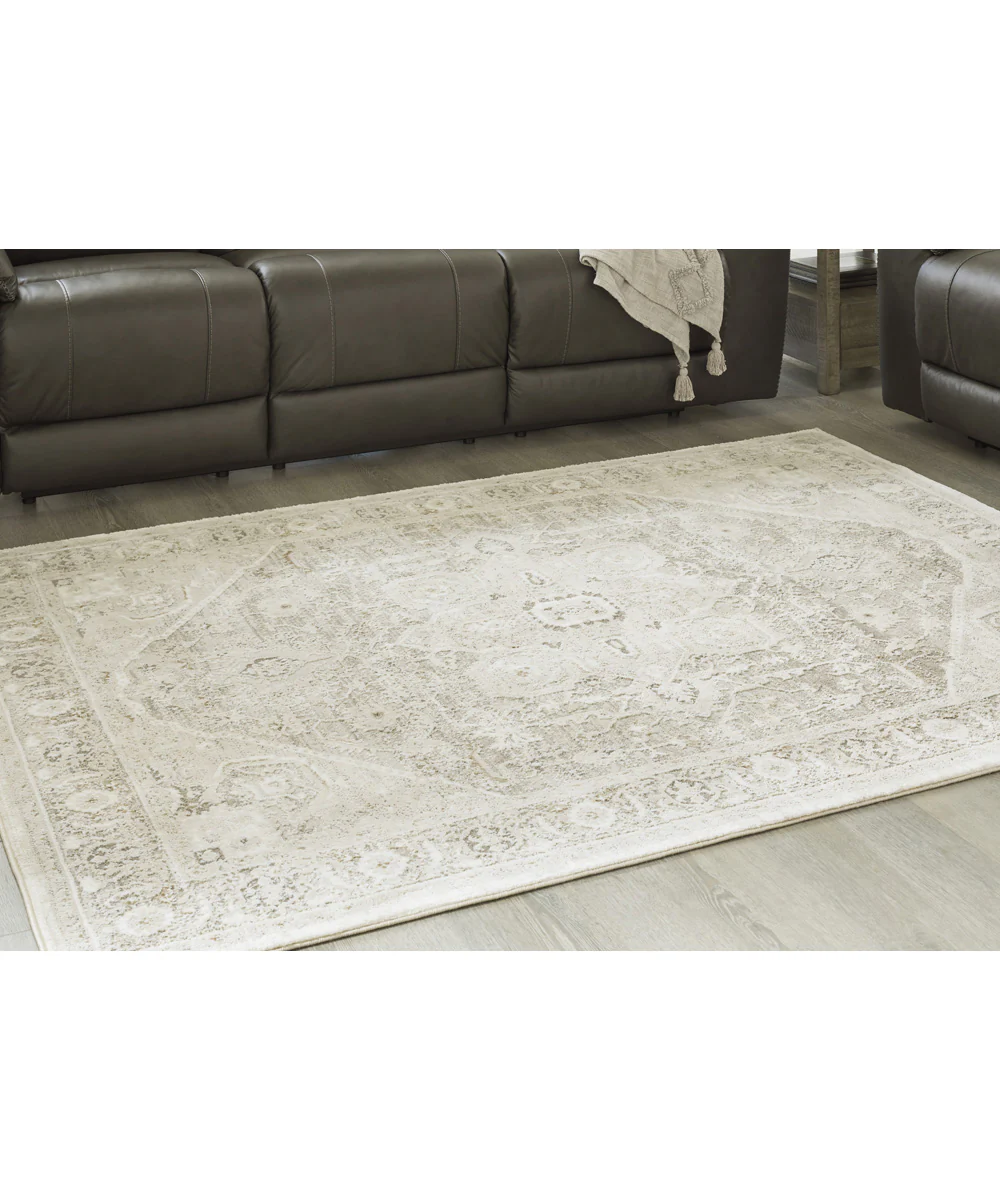 Gatwell Medium Rug Ivory/Gray/Tan - Image 2